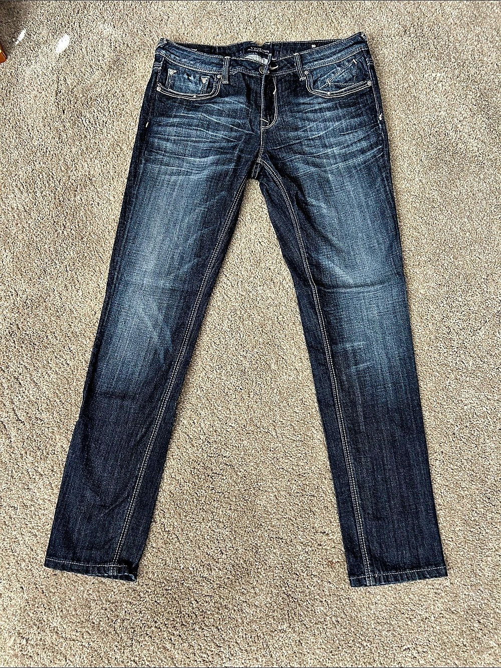 Vigoss Skinny Jeans Waist 29 Blue